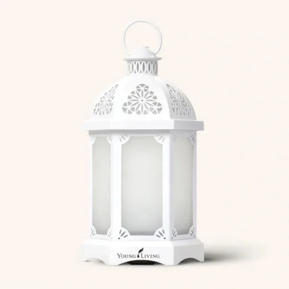 Young Living Ultrasonic Essential Oil White Lantern Diffuser